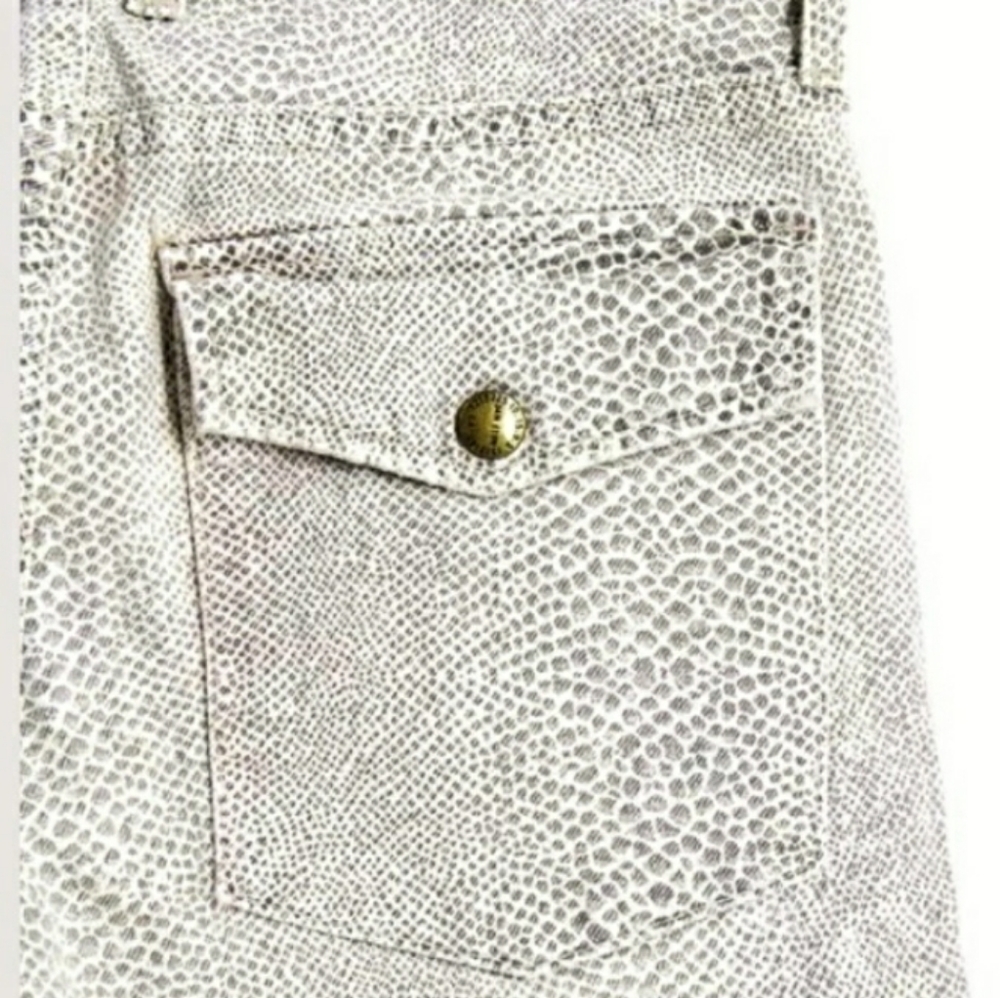 Current/Elliott Python Print Cargo Pocket Skinny - image 6